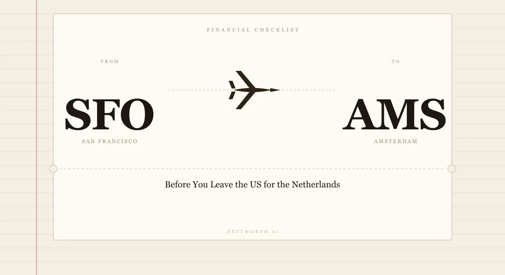 Before You Leave the US for the Netherlands: The 30% Ruling Doesn't Do What You Think It Does