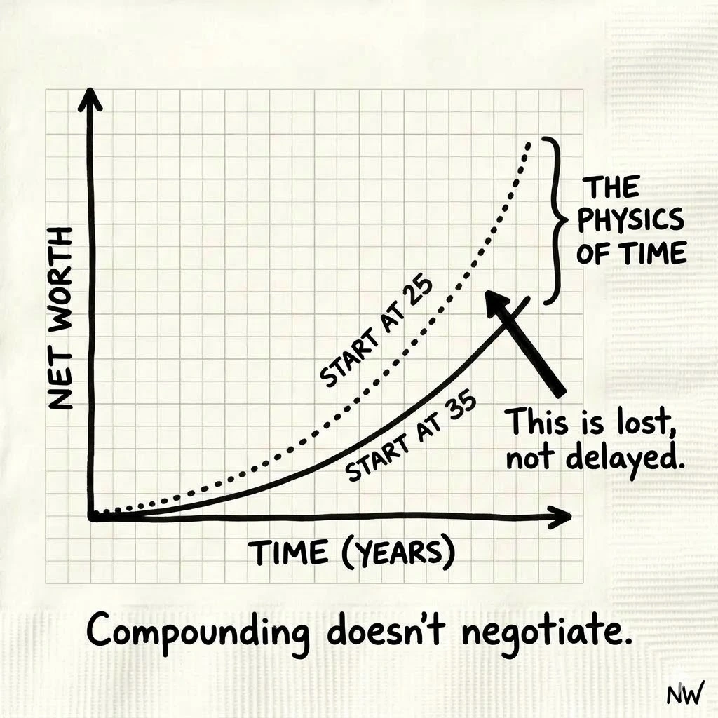 Wealth Bounded by Physics: Why Time is the Ultimate Constraint